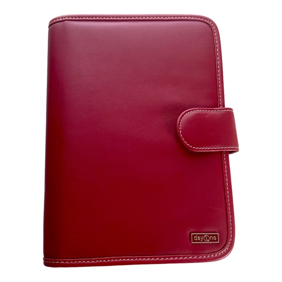 Franklin Covey Storage & Organization Franklin Covey Day One Red Simulated Leather Planner 7
